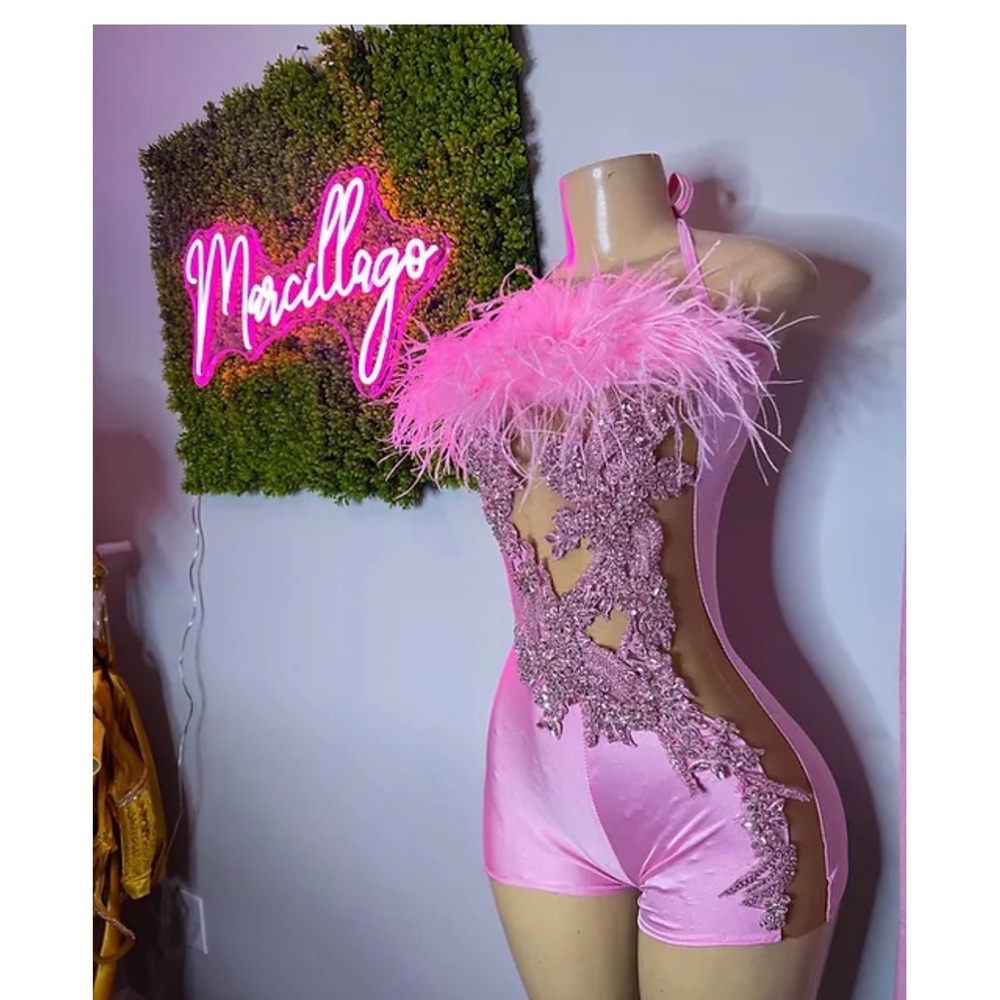 Birthday romper worn once!